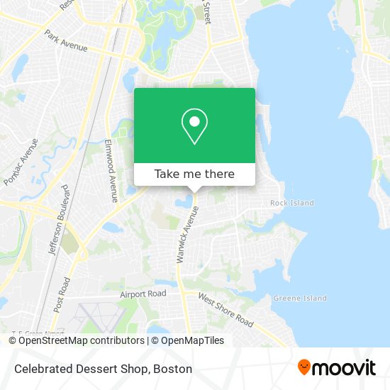 Celebrated Dessert Shop map