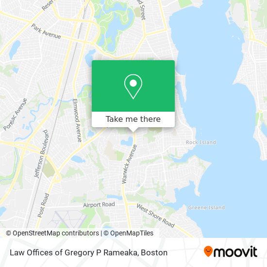 Law Offices of Gregory P Rameaka map