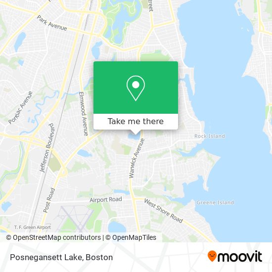 Mapa de Posnegansett Lake