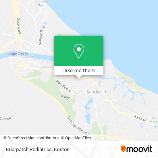 Mapa de Briarpatch Pediatrics