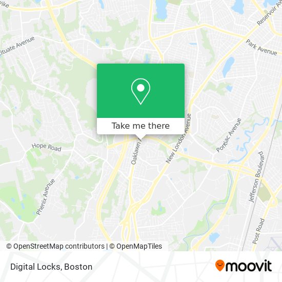 Digital Locks map