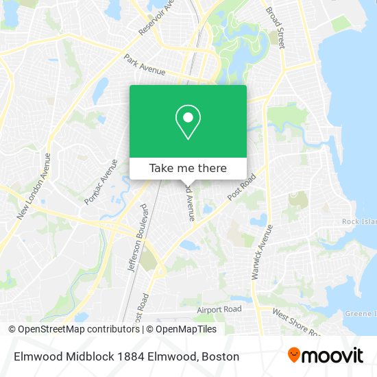 Elmwood Midblock 1884 Elmwood map