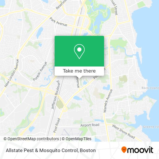 Allstate Pest & Mosquito Control map