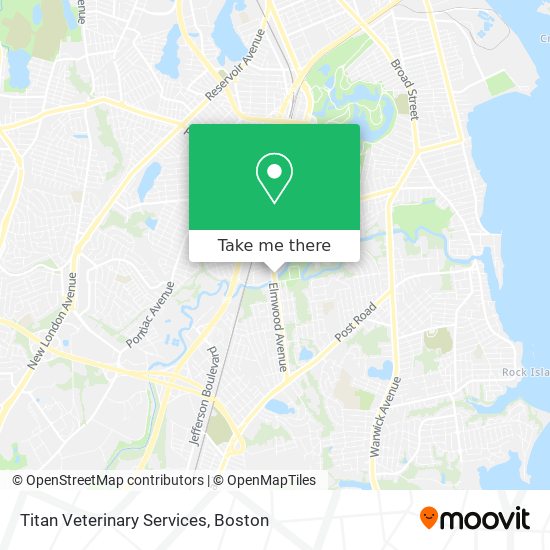 Titan Veterinary Services map