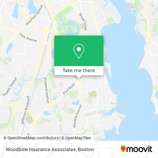 Mapa de Woodbine Insurance Associates