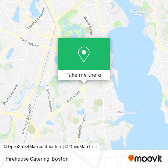 Firehouse Catering map
