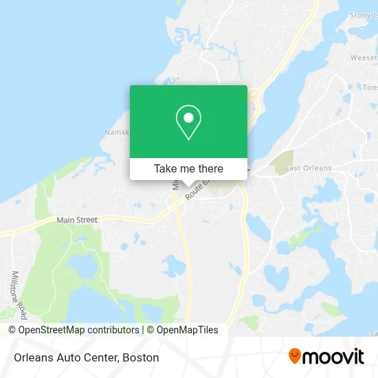 Orleans Auto Center map