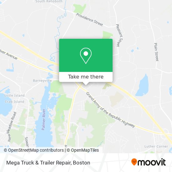 Mapa de Mega Truck & Trailer Repair