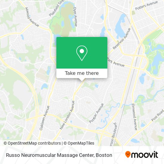 Russo Neuromuscular Massage Center map