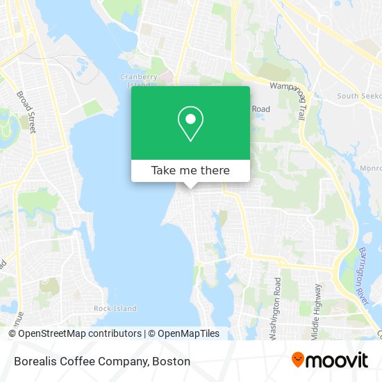 Mapa de Borealis Coffee Company