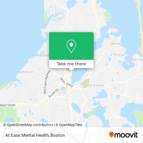 At Ease Mental Health map