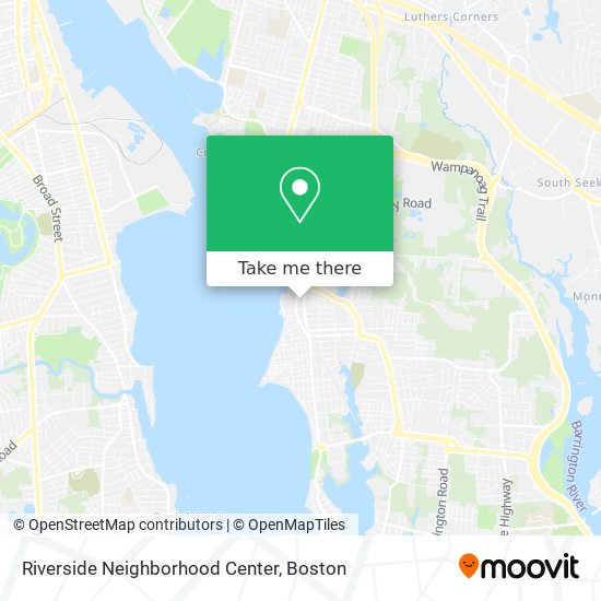 Mapa de Riverside Neighborhood Center