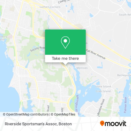 Riverside Sportsman's Assoc map