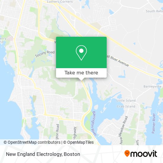 New England Electrology map