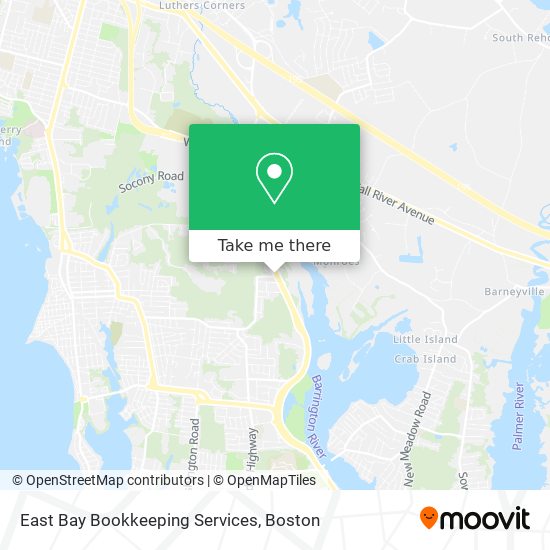 Mapa de East Bay Bookkeeping Services