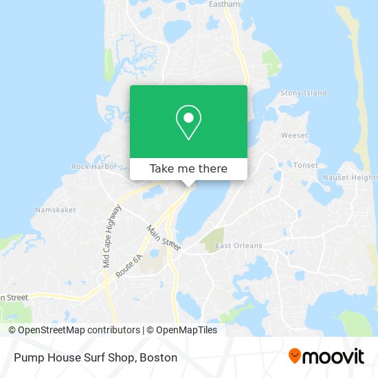 Pump House Surf Shop map