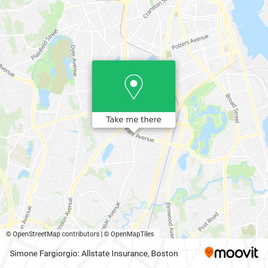 Mapa de Simone Fargiorgio: Allstate Insurance