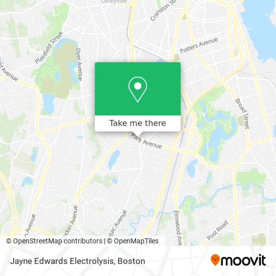 Jayne Edwards Electrolysis map