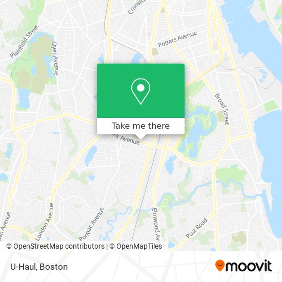 U-Haul map