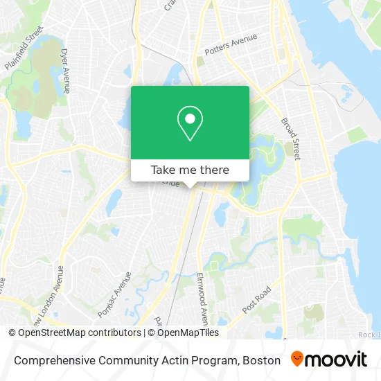 Mapa de Comprehensive Community Actin Program