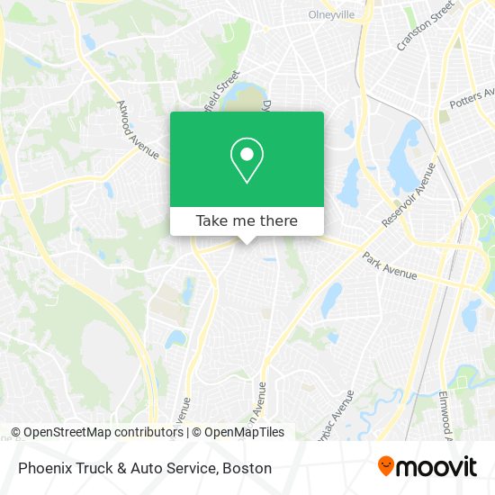 Phoenix Truck & Auto Service map