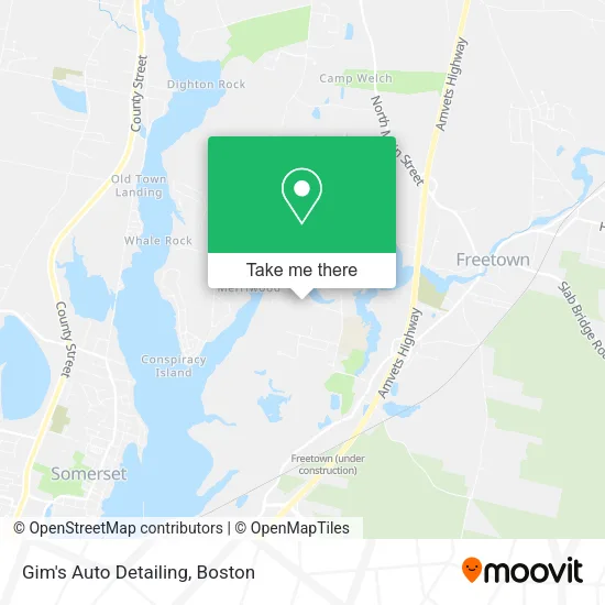 Gim's Auto Detailing map