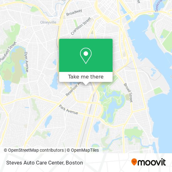 Steves Auto Care Center map