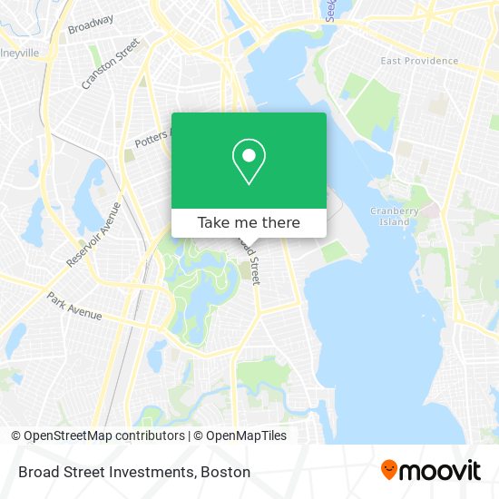 Mapa de Broad Street Investments