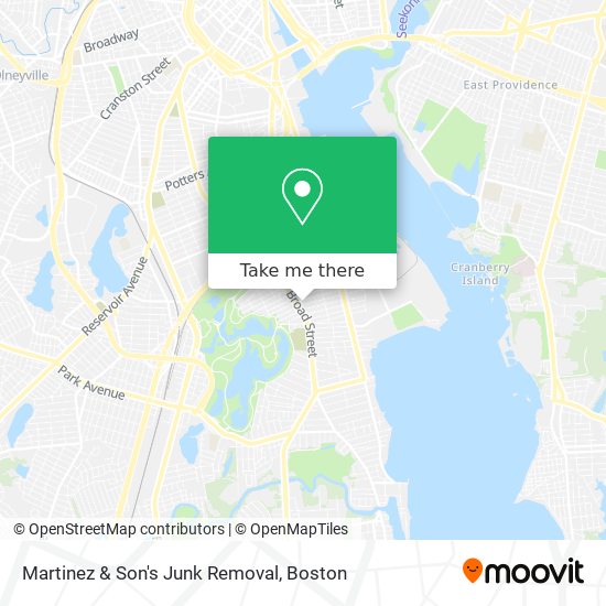 Mapa de Martinez & Son's Junk Removal