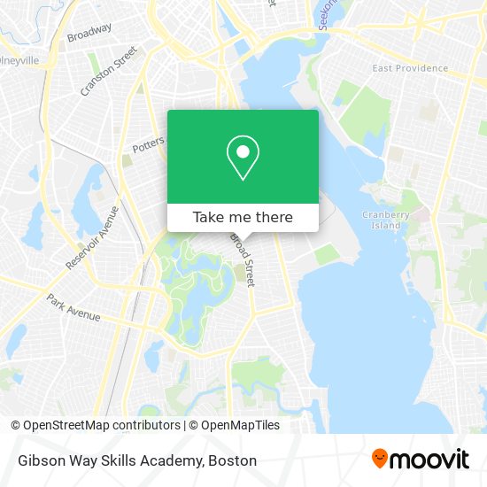 Mapa de Gibson Way Skills Academy
