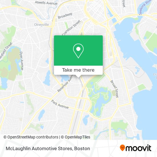 McLaughlin Automotive Stores map