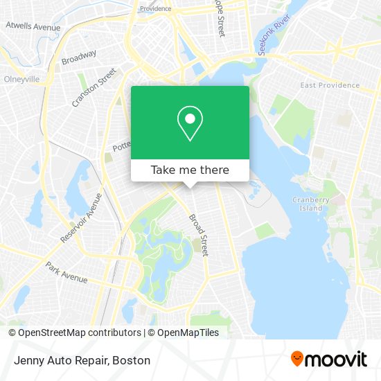Mapa de Jenny Auto Repair