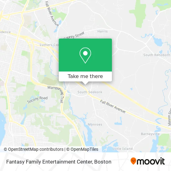 Fantasy Family Entertainment Center map