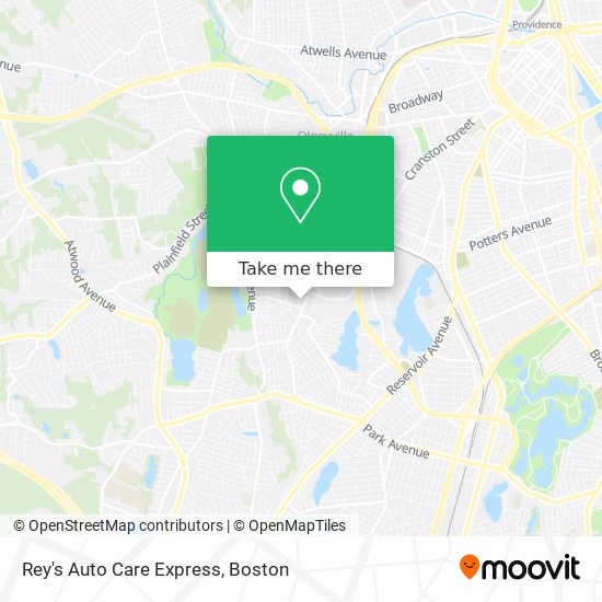 Rey's Auto Care Express map