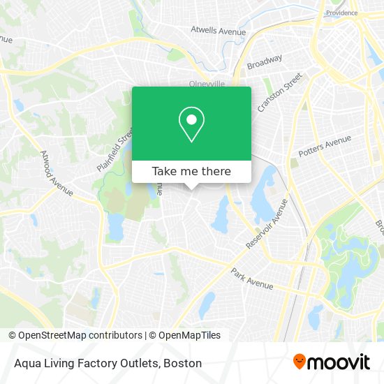 Mapa de Aqua Living Factory Outlets