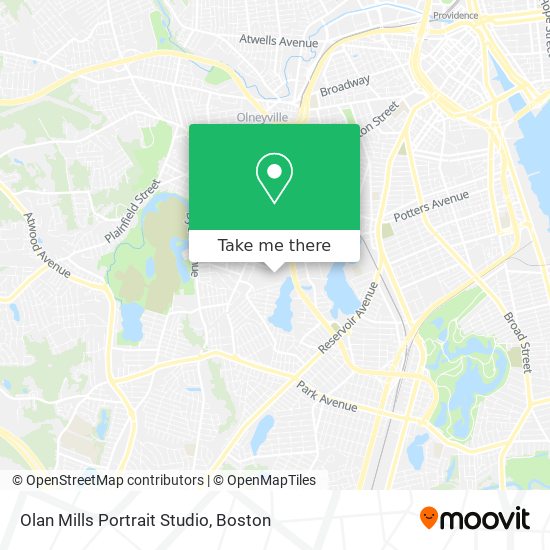 Mapa de Olan Mills Portrait Studio