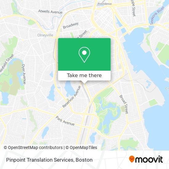 Mapa de Pinpoint Translation Services