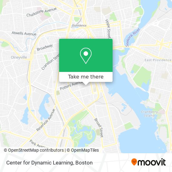 Center for Dynamic Learning map