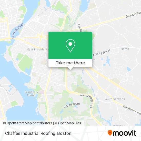 Mapa de Chaffee Industrial Roofing