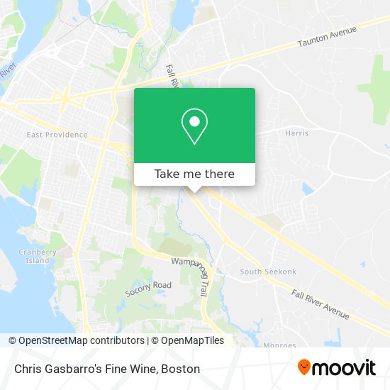 Chris Gasbarro's Fine Wine map