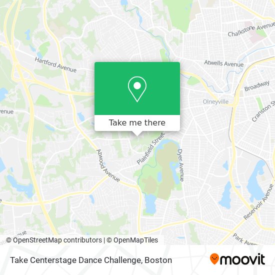 Take Centerstage Dance Challenge map