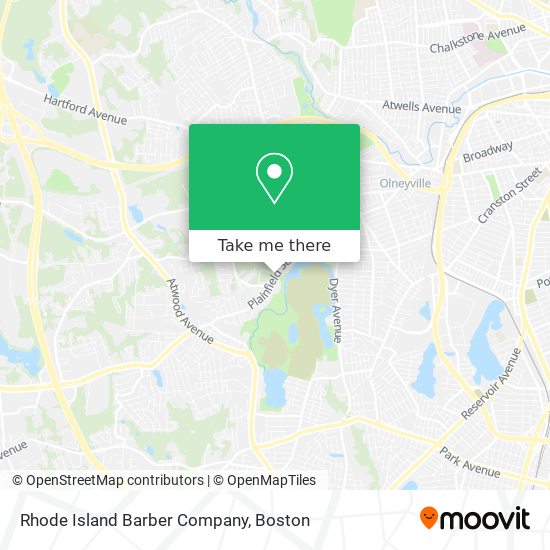 Rhode Island Barber Company map