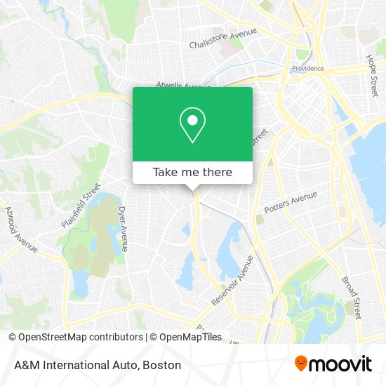 Mapa de A&M International Auto