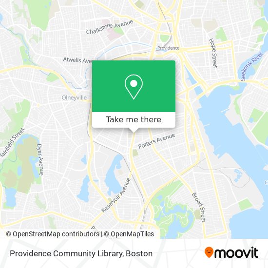 Mapa de Providence Community Library