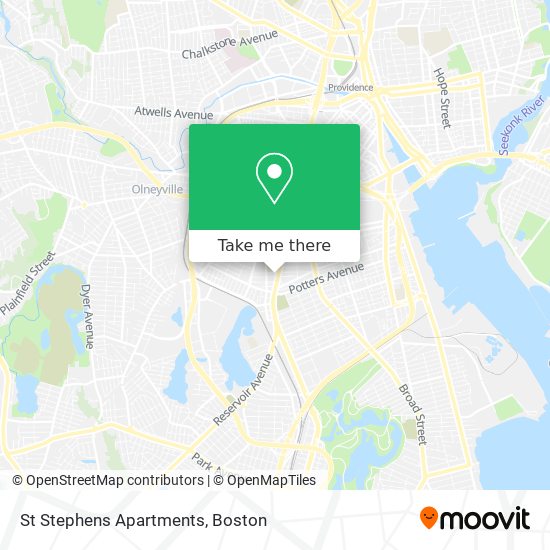 St Stephens Apartments map