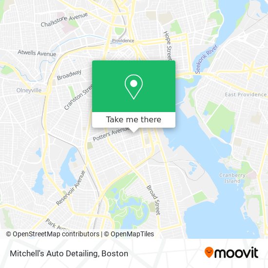 Mitchell's Auto Detailing map