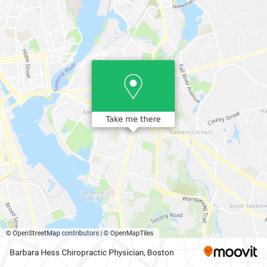 Mapa de Barbara Hess Chiropractic Physician