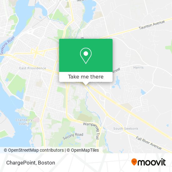 Mapa de ChargePoint