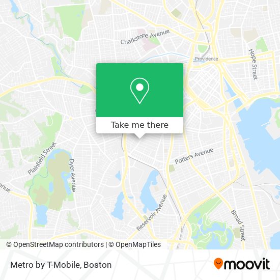 Metro by T-Mobile map