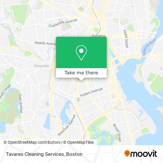 Tavares Cleaning Services map